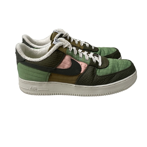 Nike Air Force 1 '07 LX Shoes Toasty Oil Green Olive DC8744-300 Men's Size 11.5 - Picture 2 of 11
